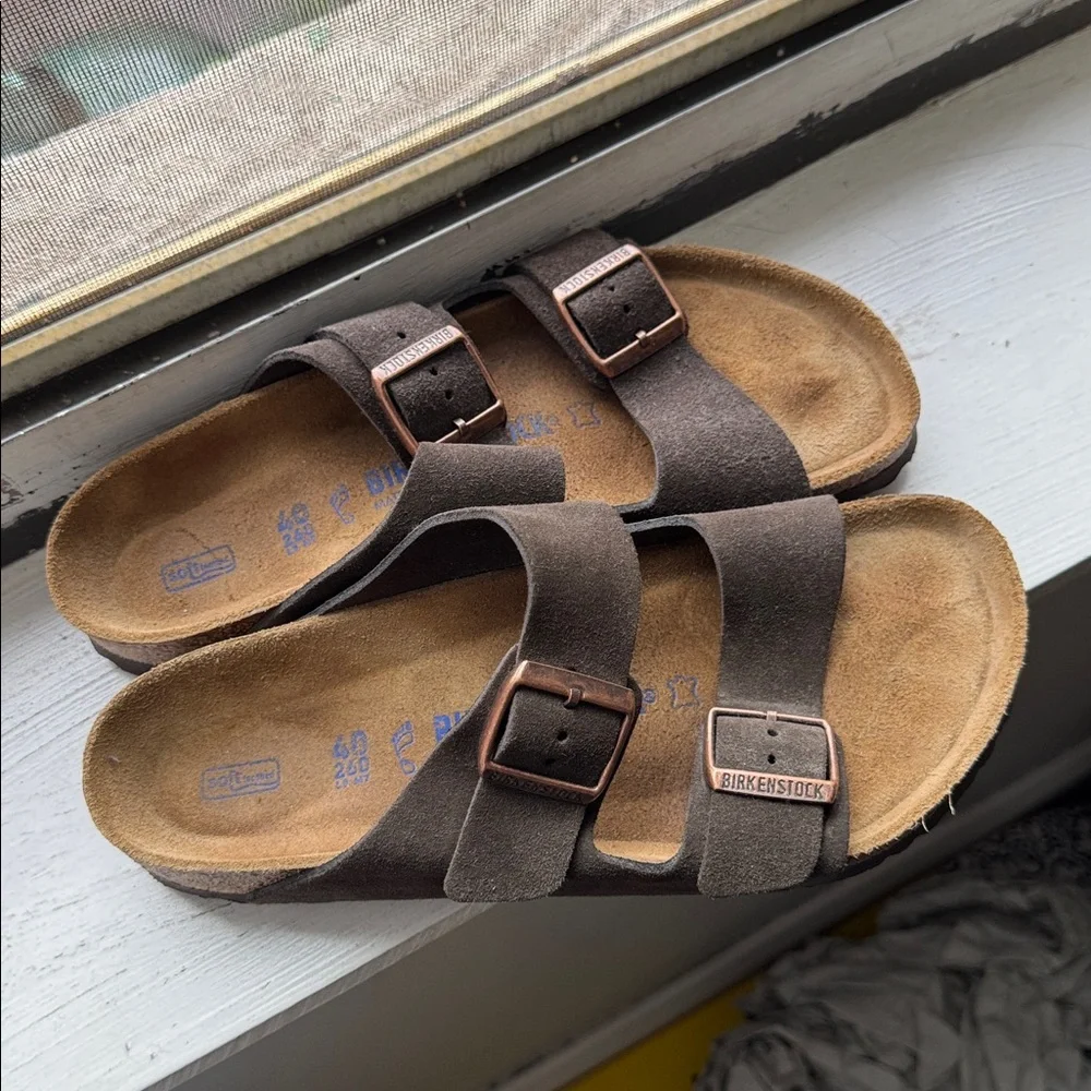 Brown Double Strap Sandals - Picture 5 of 5